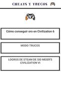 TRUCOS CIVILIZATION VI LOGROS poster