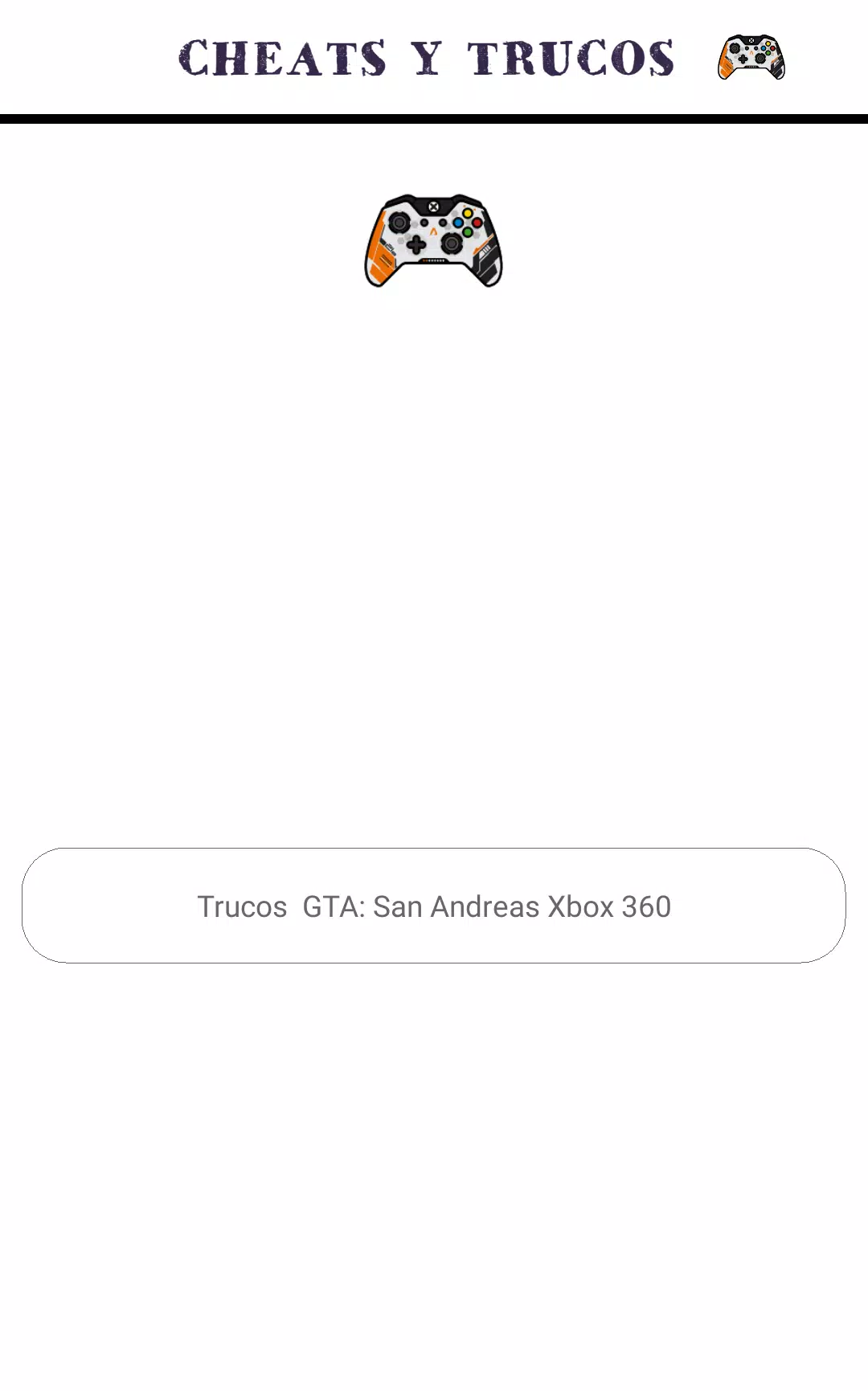 Trucos para GTA San Andreas en Español APK pour Android Télécharger