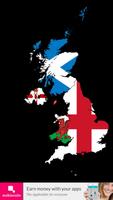 United Kingdom flag map capture d'écran 1