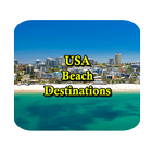 Beach destinations USA 아이콘