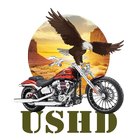 USHD American Motorcycles आइकन