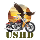 USHD American Motorcycles Zeichen