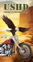 USHD American Motorcycles Affiche
