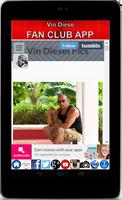 Vin Diesel fan club app स्क्रीनशॉट 2