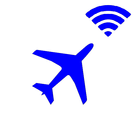 Wireless passwords from airports icon