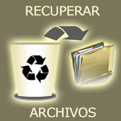 Recuperar archivos borrados Zeichen