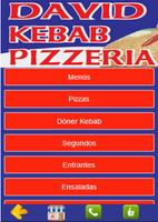 David Kebab Pizzeria Affiche