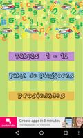 1 Schermata Multiplication for children