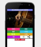 Guitar Chords Learn Affiche