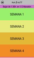 Entrenos media maratón Screenshot 1