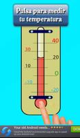 Huella termometro fiebre broma screenshot 2