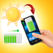 Cargador Solar movil broma icon