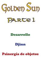 Guía Golden Sun 1 ポスター