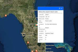 Wildfire & Earthquake Tracker captura de pantalla 1