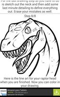 How to Draw Dinosaurs تصوير الشاشة 1