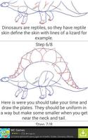 How to Draw Dinosaurs capture d'écran 3