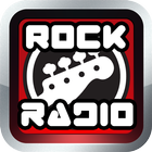 Radio rock music icône