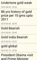 Gold Price News Affiche