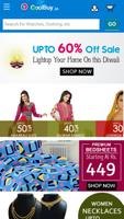 Online Shopping app Affiche