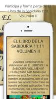 برنامه‌نما El Libro de la Sabiduria 11:11 عکس از صفحه