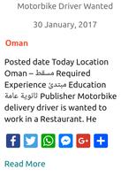 Oman Jobs plakat