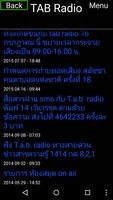TAB Radio capture d'écran 2
