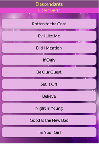 Descendants Lyrics Apk 8 0 0 Download For Android Download Descendants Lyrics Apk Latest Version Apkfab Com
