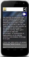 Wasap messenger para tablet screenshot 2