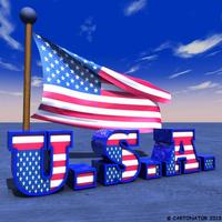 USA BACKGROUNDS পোস্টার