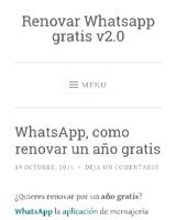 Renovar wasap gratis v2.0 ポスター