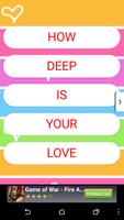 How deep is your love Poster
