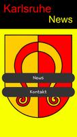 Karlsruhe News (Light) Affiche