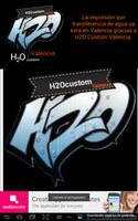 Poster H2O Custom Valencia