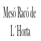 Carta Restaurante Racó L´Horta icône