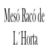 Carta Restaurante Racó L´Horta الملصق