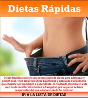 Dietas Rápidas पोस्टर