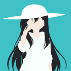Anime minimalist wallpaper HD icône