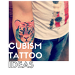 Astounding Cubism Tattoos