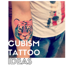 Astounding Cubism Tattoos icône