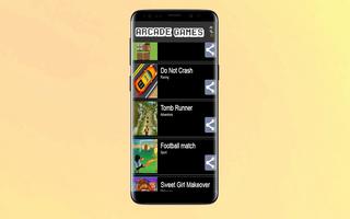 برنامه‌نما Arcade Games عکس از صفحه