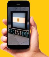 ARGENTINA FONDOS 3D Affiche