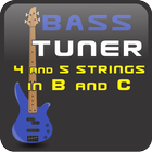 Bass Tuner 4 n 5 Strings أيقونة