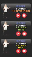 Bass Tuner 4 n 5 Strings تصوير الشاشة 1