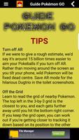 Guide and Tips for Pokémon GO ภาพหน้าจอ 3