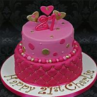 Girls - Birthday Cake Designs โปสเตอร์