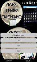 Calendario Fases Lunares Affiche