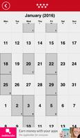 Calendario Laboral Madrid 2016 ảnh chụp màn hình 3