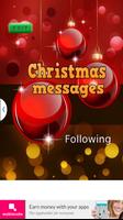 Christmas messages Plakat