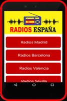 AM FM Radios España Affiche