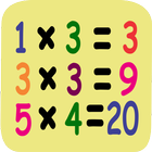 Multiplication table icon